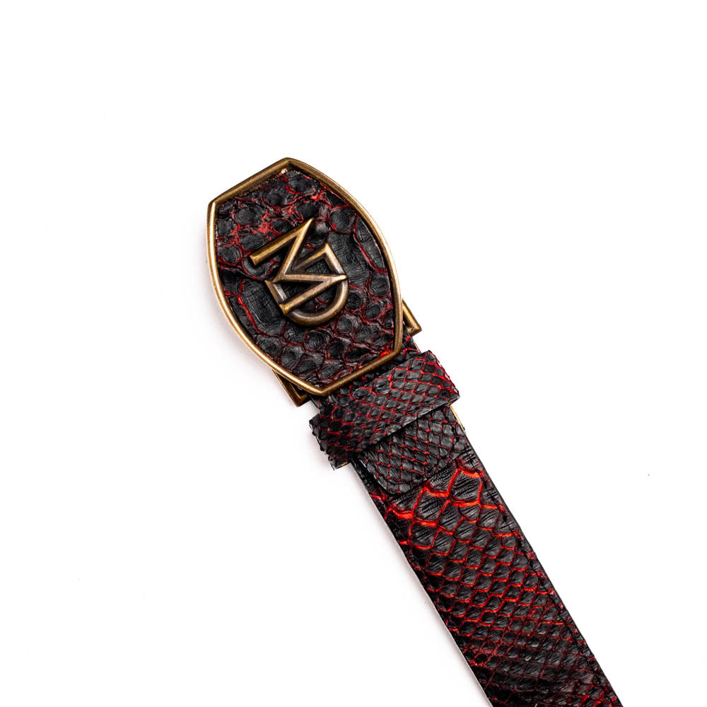 Marco Di Milano Arkansas Belt BlackCherry - 36