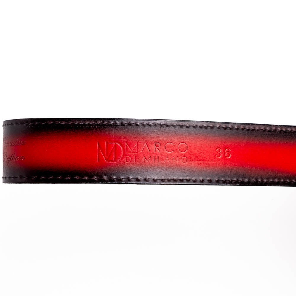 Marco Di Milano Arkansas Belt BlackCherry - 36