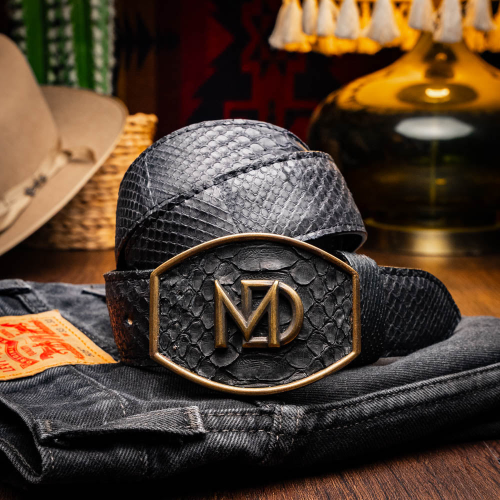Marco Di Milano Arkansas Belt Black - 36