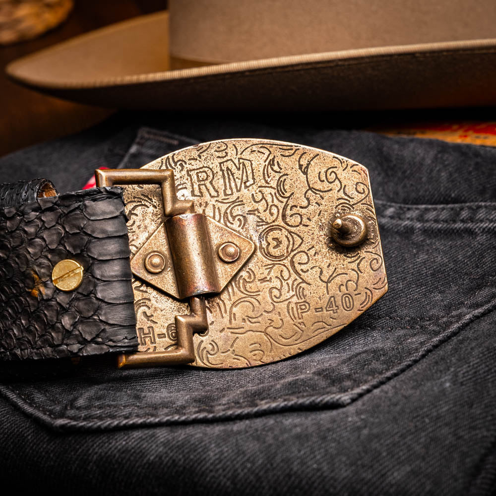 Marco Di Milano Arkansas Belt Black - 36