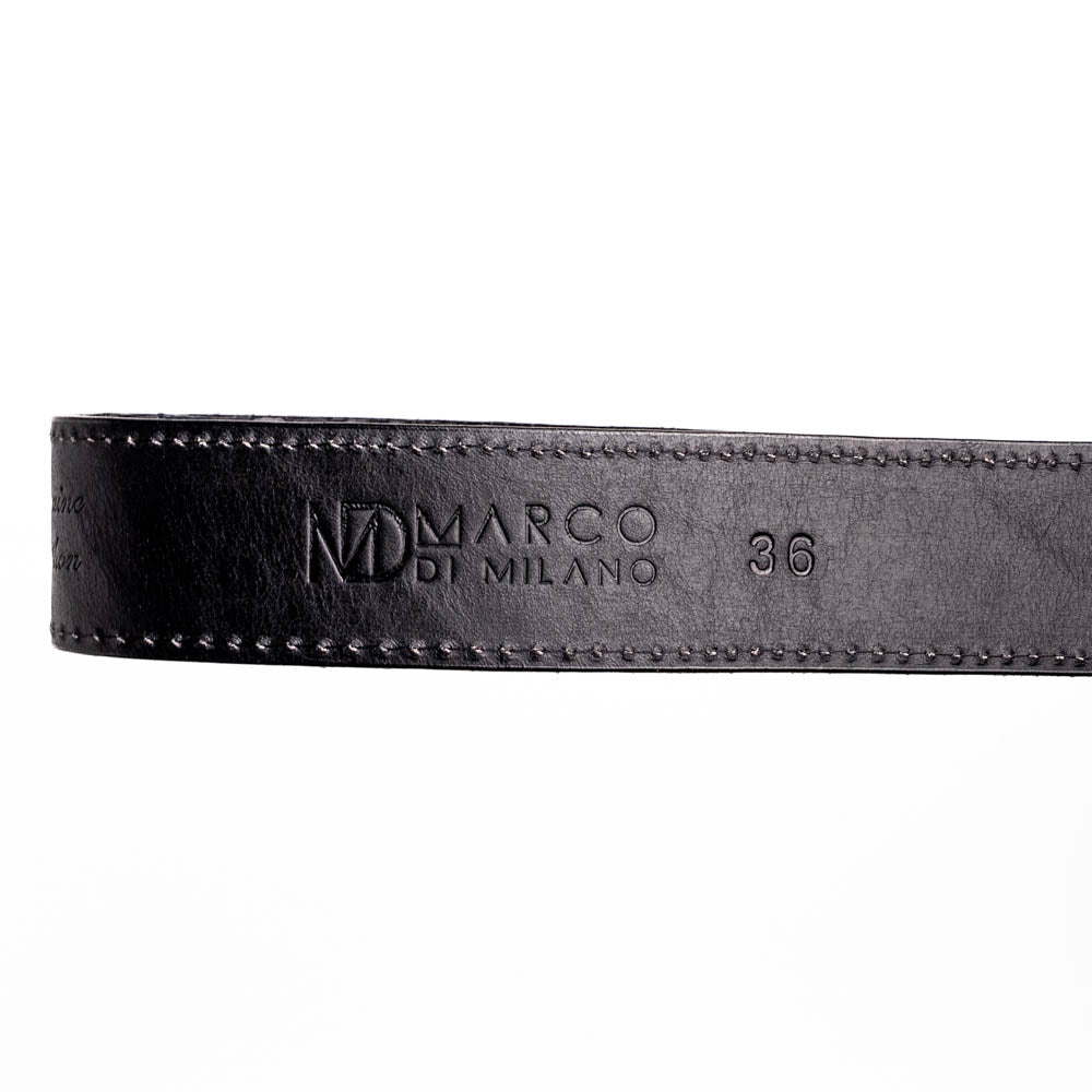 Marco Di Milano Arkansas Belt Black - 36