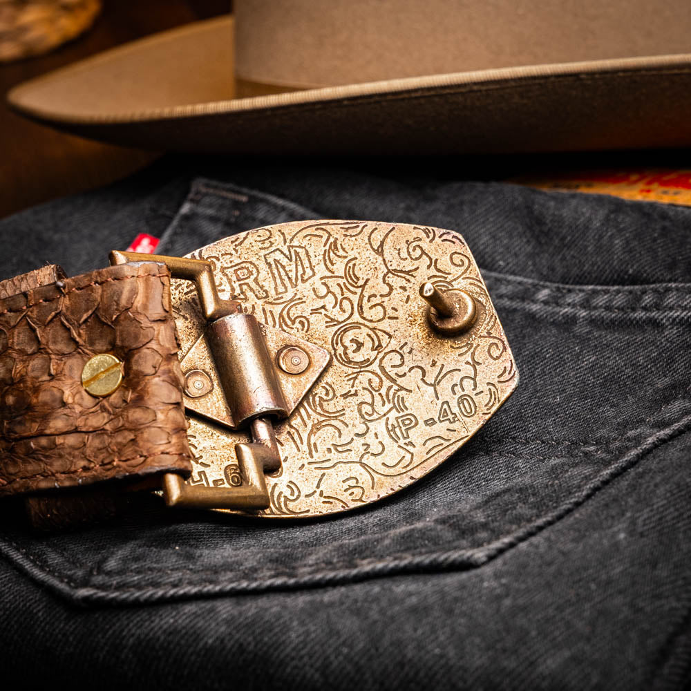 Marco Di Milano Arkansas Belt Brown - 36