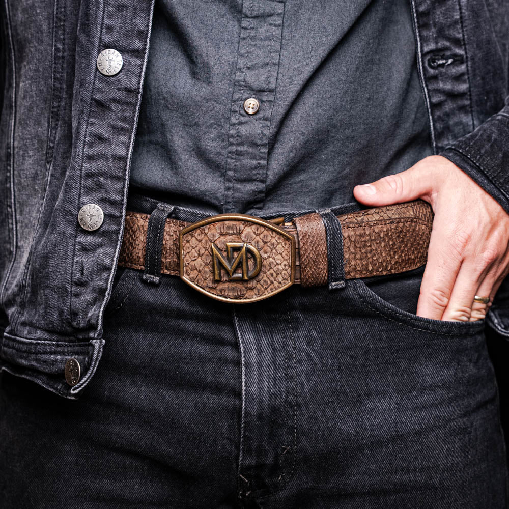 Marco Di Milano Arkansas Belt Brown - 36