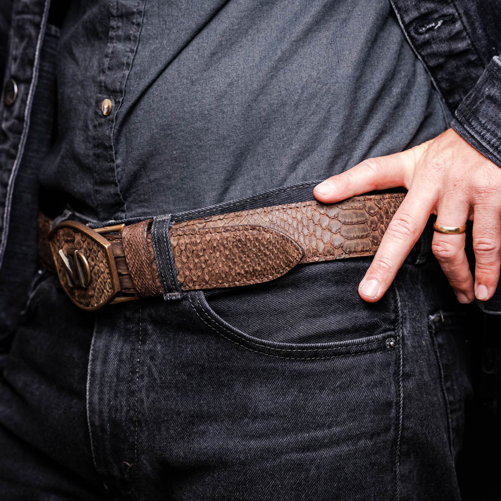 Marco Di Milano Arkansas Belt Brown - 36