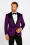 Mens Purple Dinner Jacket - Mens Evening jackets - Tuxedo Dinner Jacket