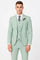 Mint Green Groomsmen Suit - Modern Fit Suit