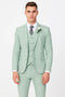 Mint Green Groomsmen Suit - Modern Fit Suit