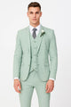Mint Green Groomsmen Suit - Modern Fit Suit