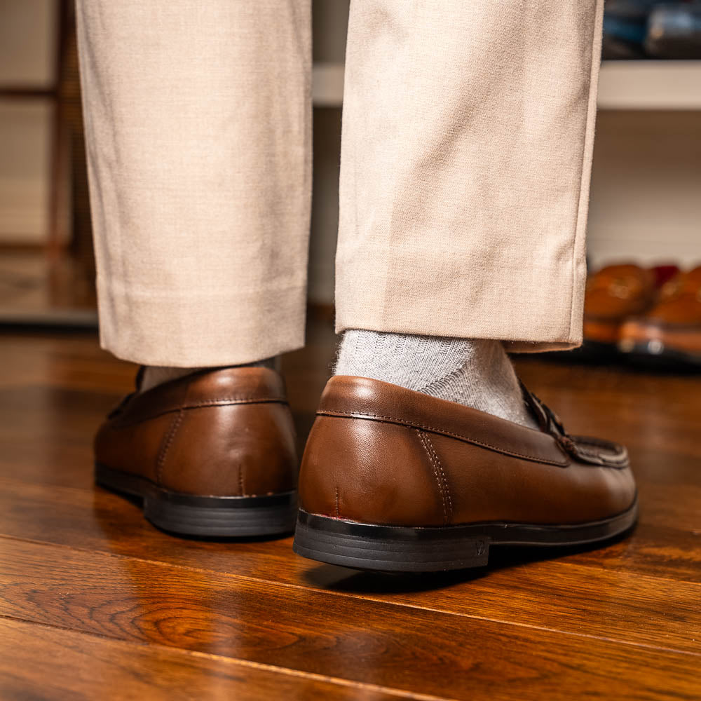 Marco Di Milano Atrani Brown Calf Bit Loafer - 10