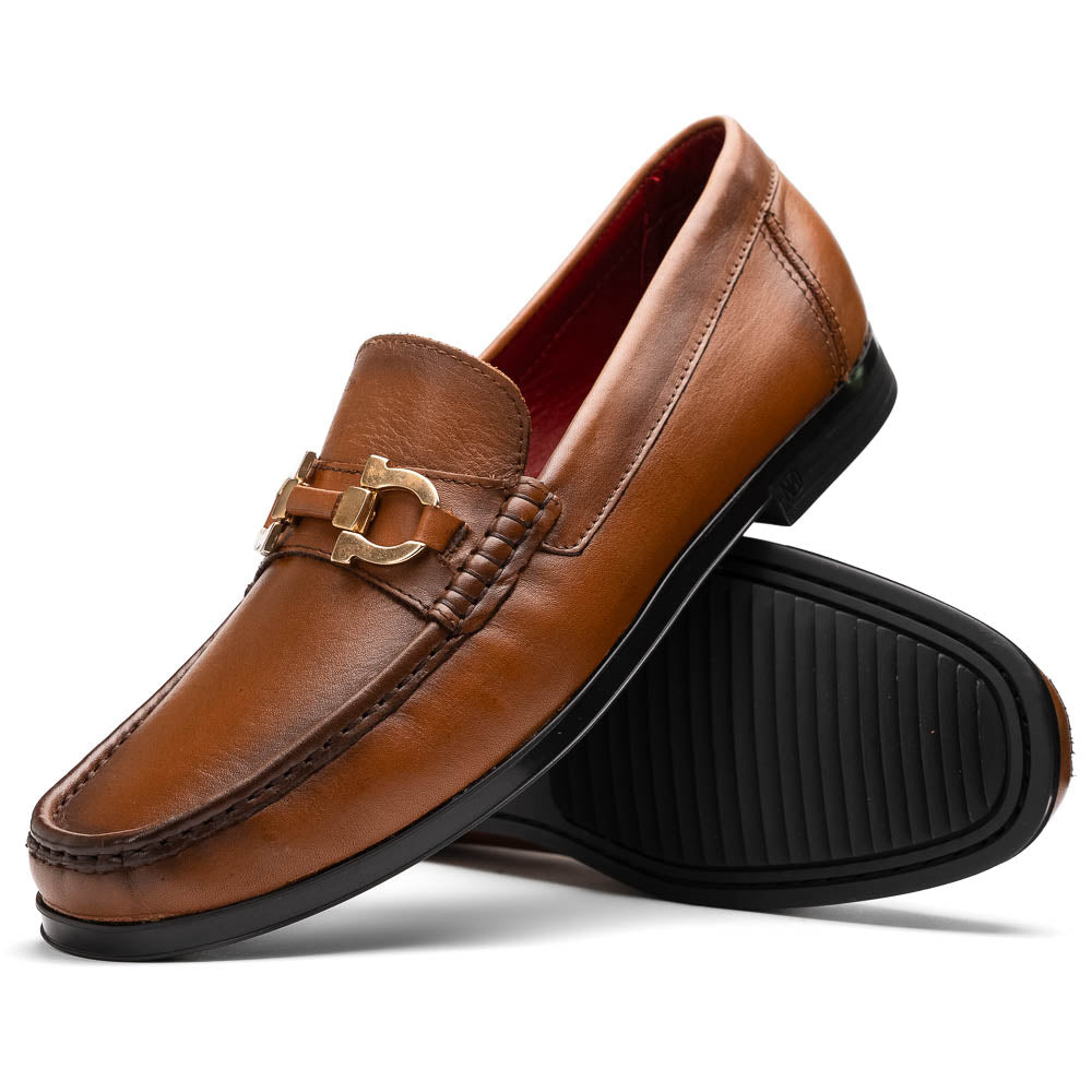 Marco Di Milano Atrani Honey Calf Bit Loafer - 10
