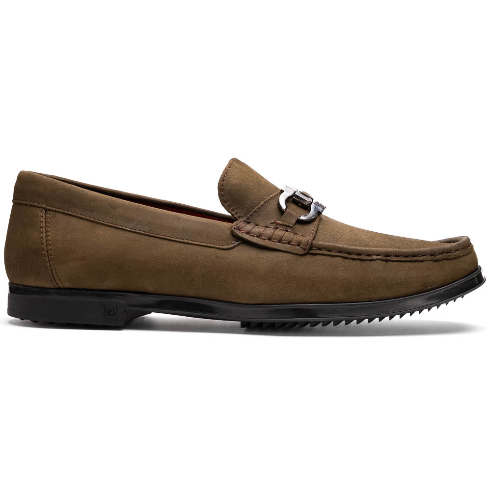 Marco Di Milano Atrani Crazy Olive Calf Bit Loafer - 10