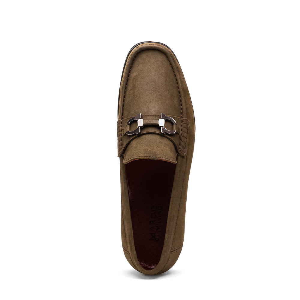 Marco Di Milano Atrani Crazy Olive Calf Bit Loafer - 10