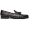 Aubiere Black Ostrich Loafer 