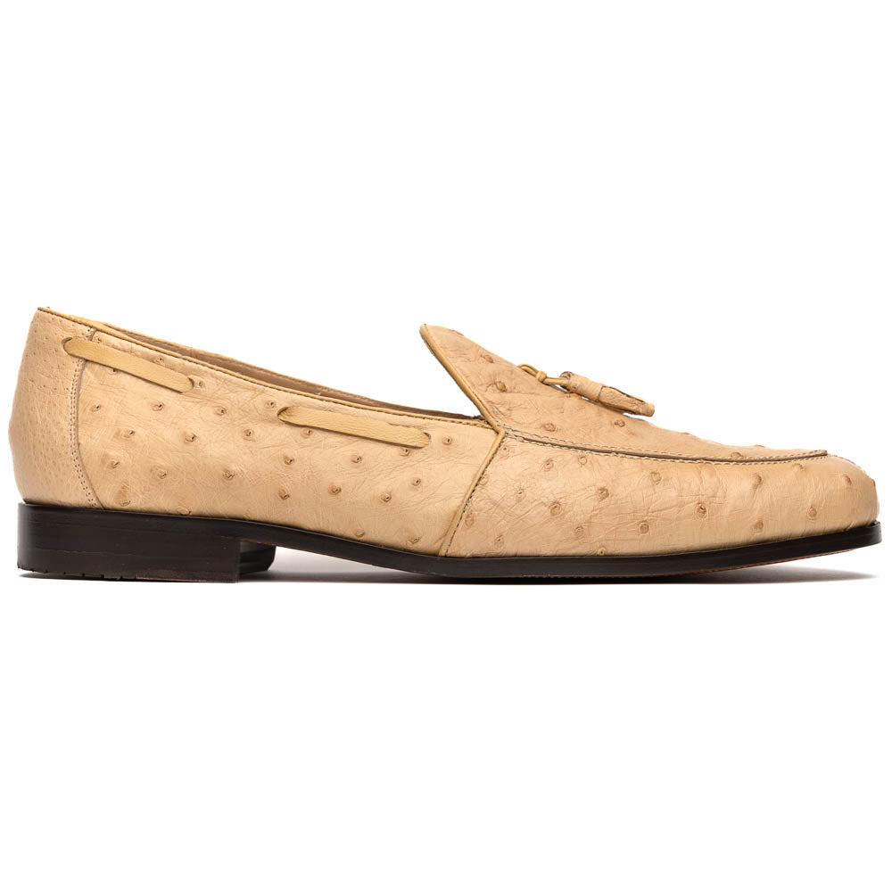 Marco Di Milano Aubiere Orix Ostrich Quill Tassel Loafers - 8