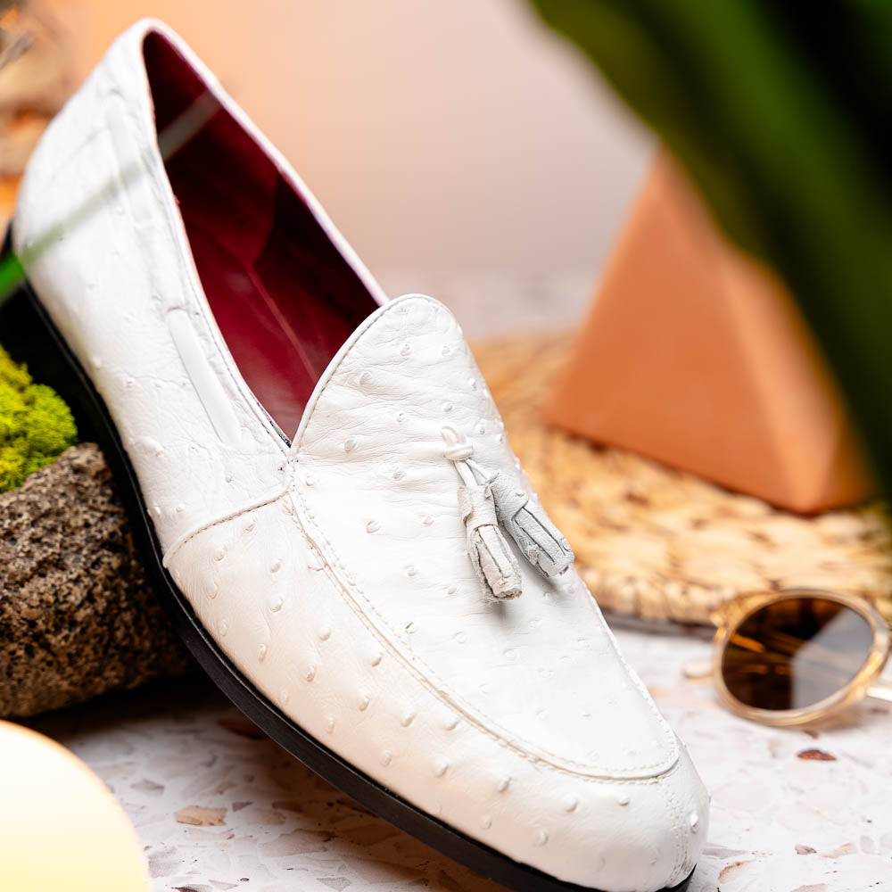 Marco Di Milano Aubiere White Leather Luxury Shoe