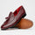 Marco_Di_Milano Aubiere Wine Leather Dress Shoe