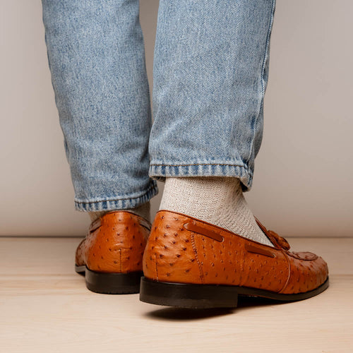 Marco Di Milano Aubiere Cognac Leather Dress Shoe