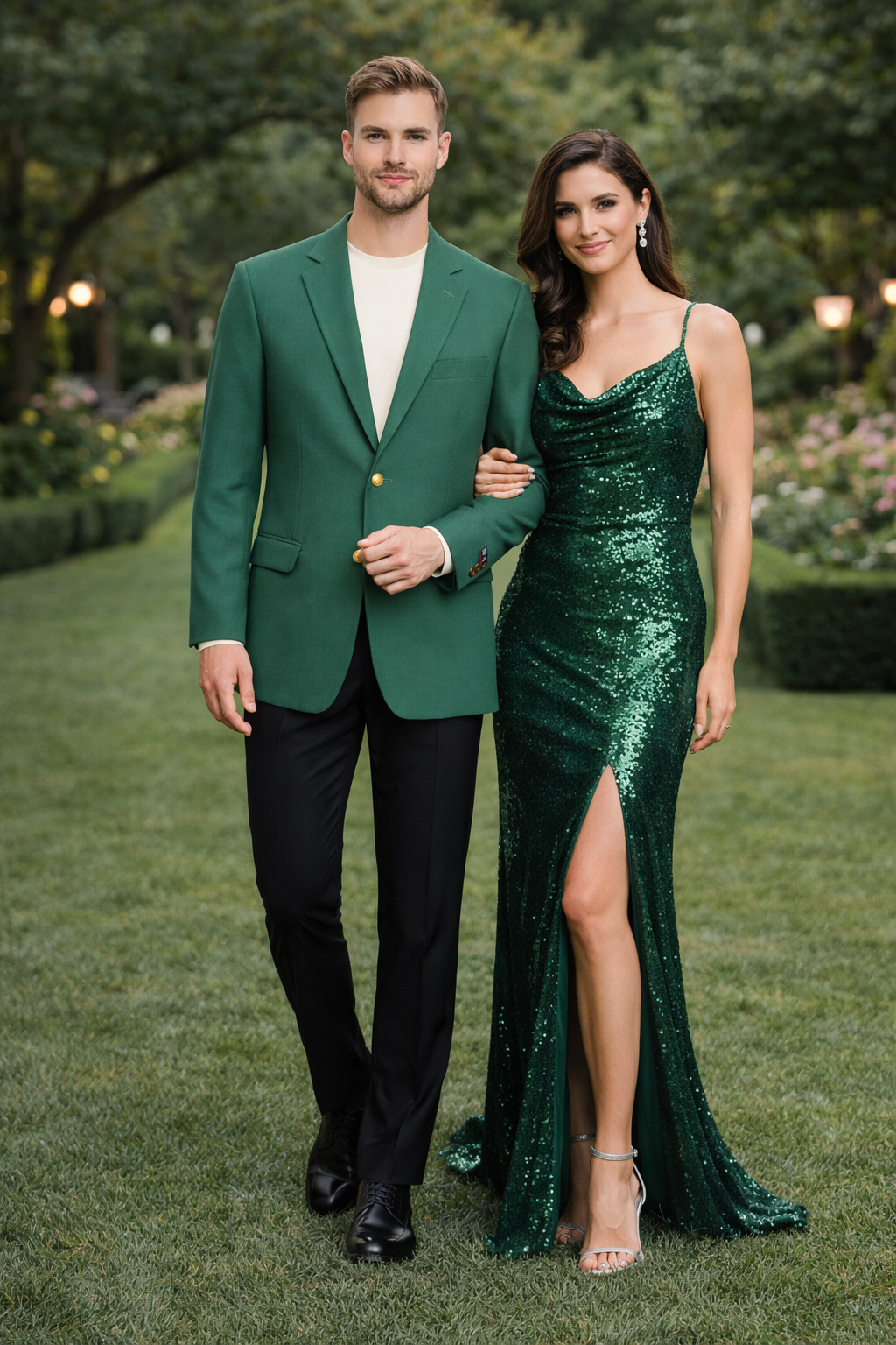 Augusta Green Blazer Men's Classic Brass buttons Blazer Sport Jacket-New Designer Collection - 42 Short