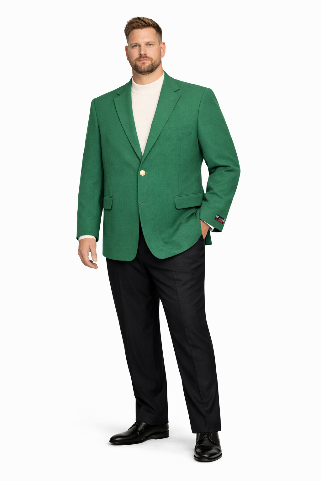Augusta Green Blazer Men's Classic Brass buttons Blazer Sport Jacket-New Designer Collection - 42 Short