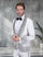 Statement Men's 2 Piece Modern Fit Tuxedo - Rhinestone sequin Accents