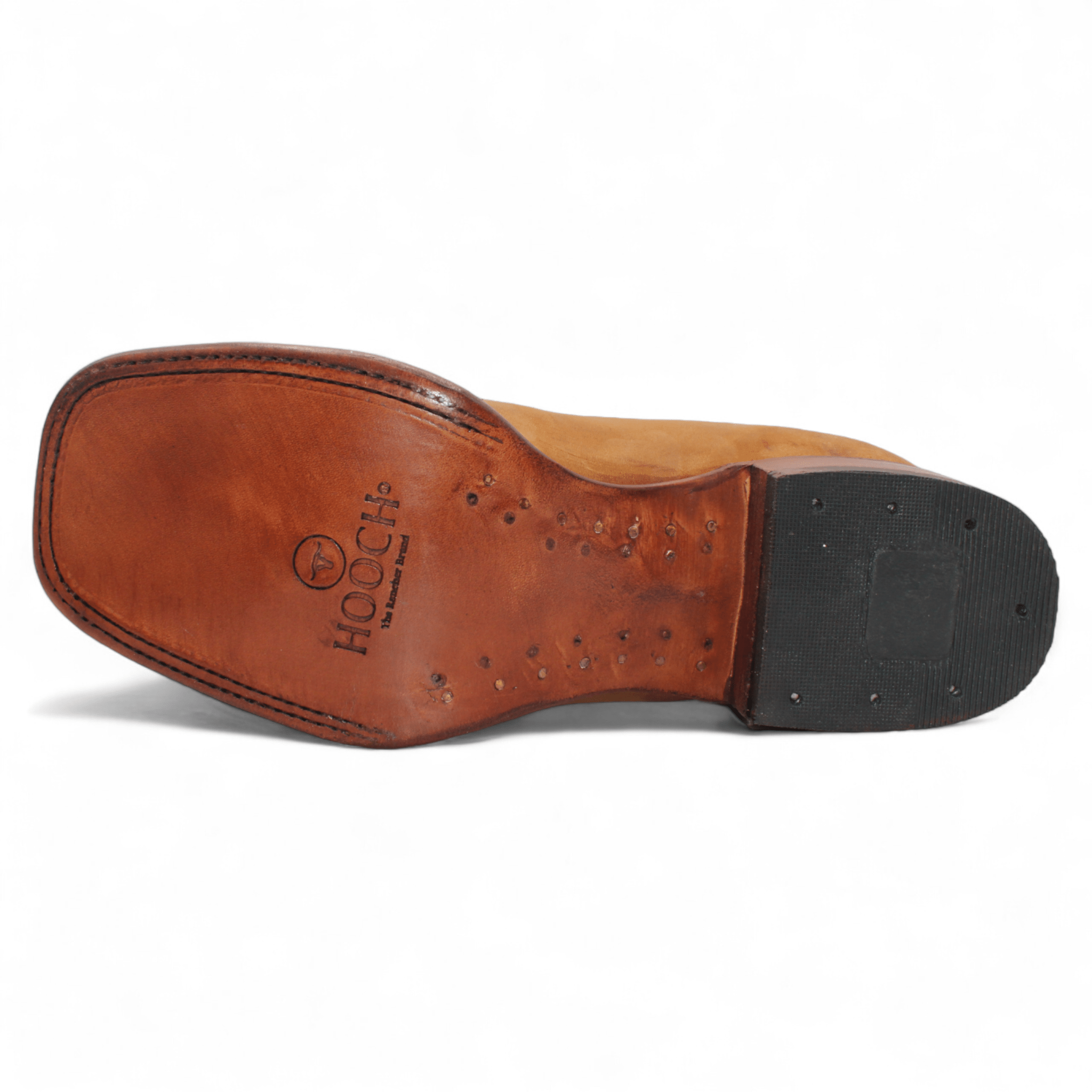 Men's Square Toe Ankle Boots - Papaya H42P2661 - 6