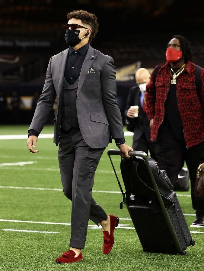 Patrick Mahomes Suits and Tuxedos