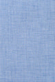 "Cotton Linen Men's Classic Two-Button Summer Blazer in Sky Blue Houndstooth"