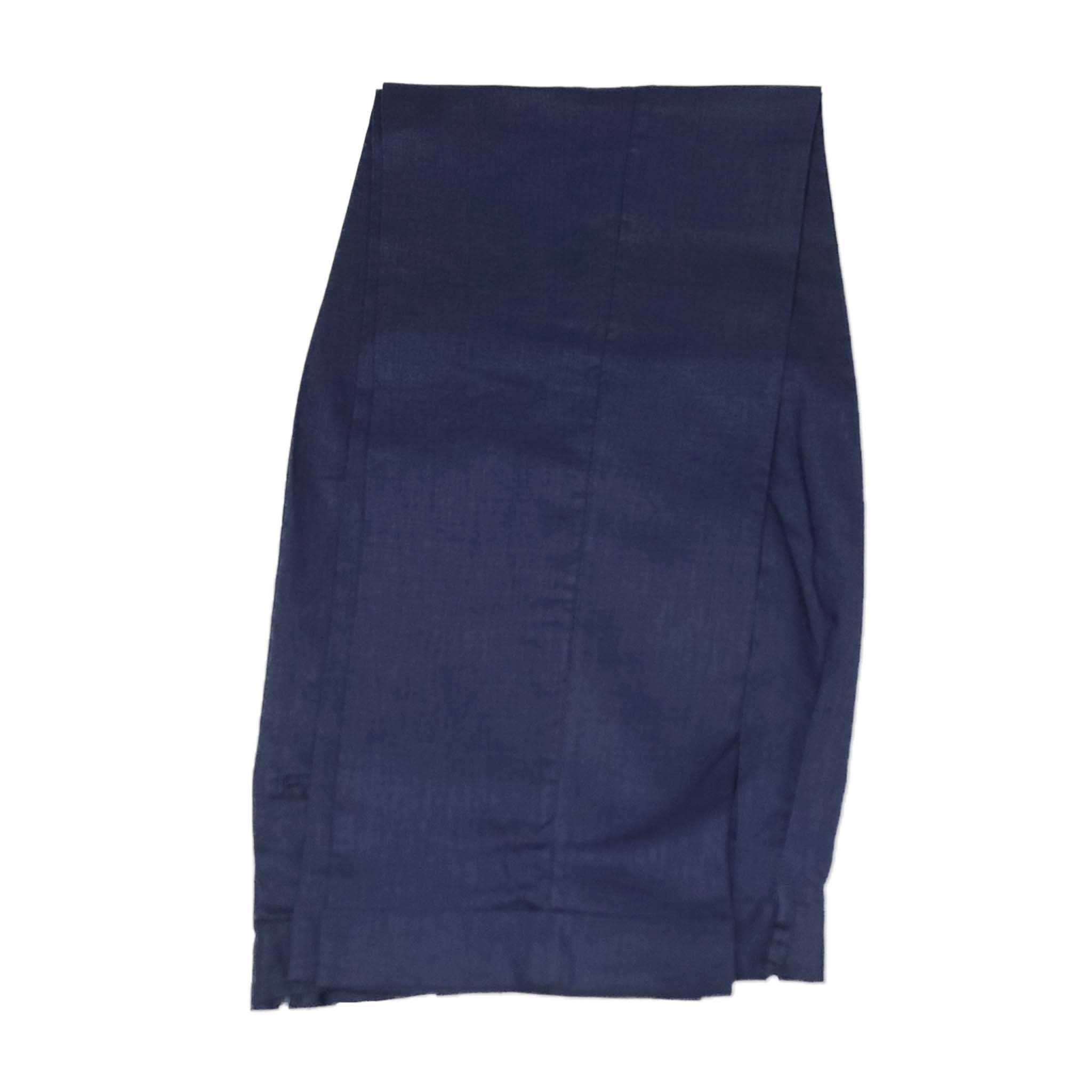 Mens Navy Linen Shirt and Pants Casual Outfit Set - Small