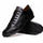 Marco Di Milano Bari Black Leather Luxury Shoe