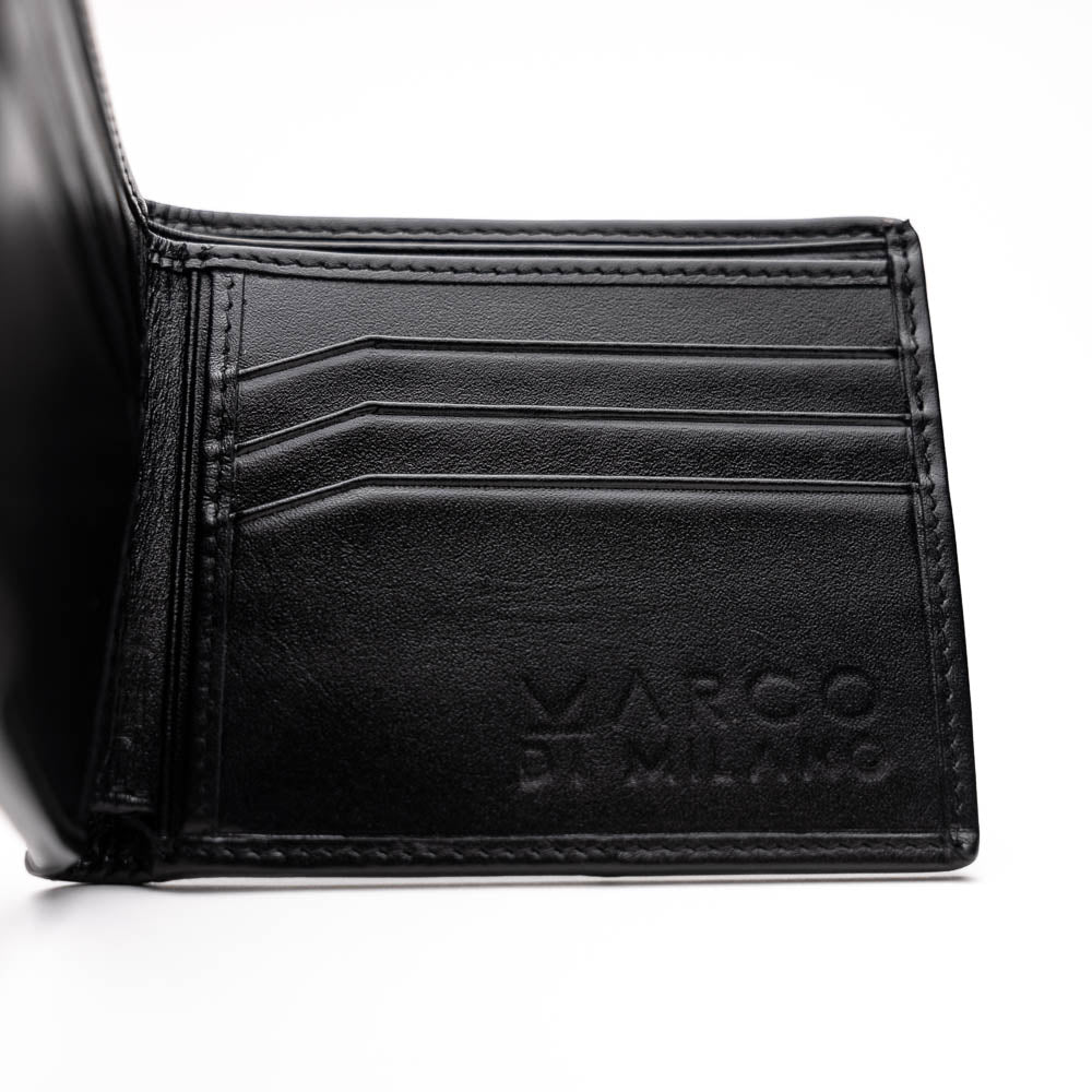 Marco Di Milano Vallo Wallet Black - Black