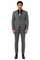 Big and Tall Business Suits - Suits For Big Man - Large Men's Grey  Windowpane   Vested Suits