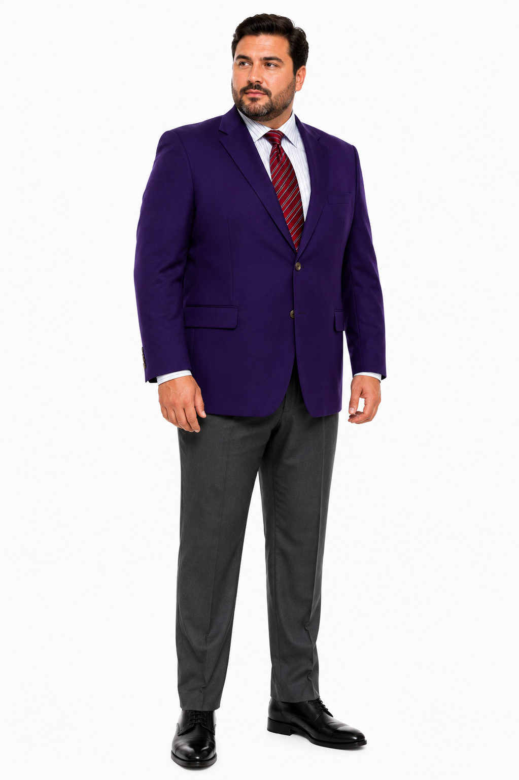 Big and Tall & Extra Long Sizes Men's Blazer With Brass Buttons-New Designer Collection