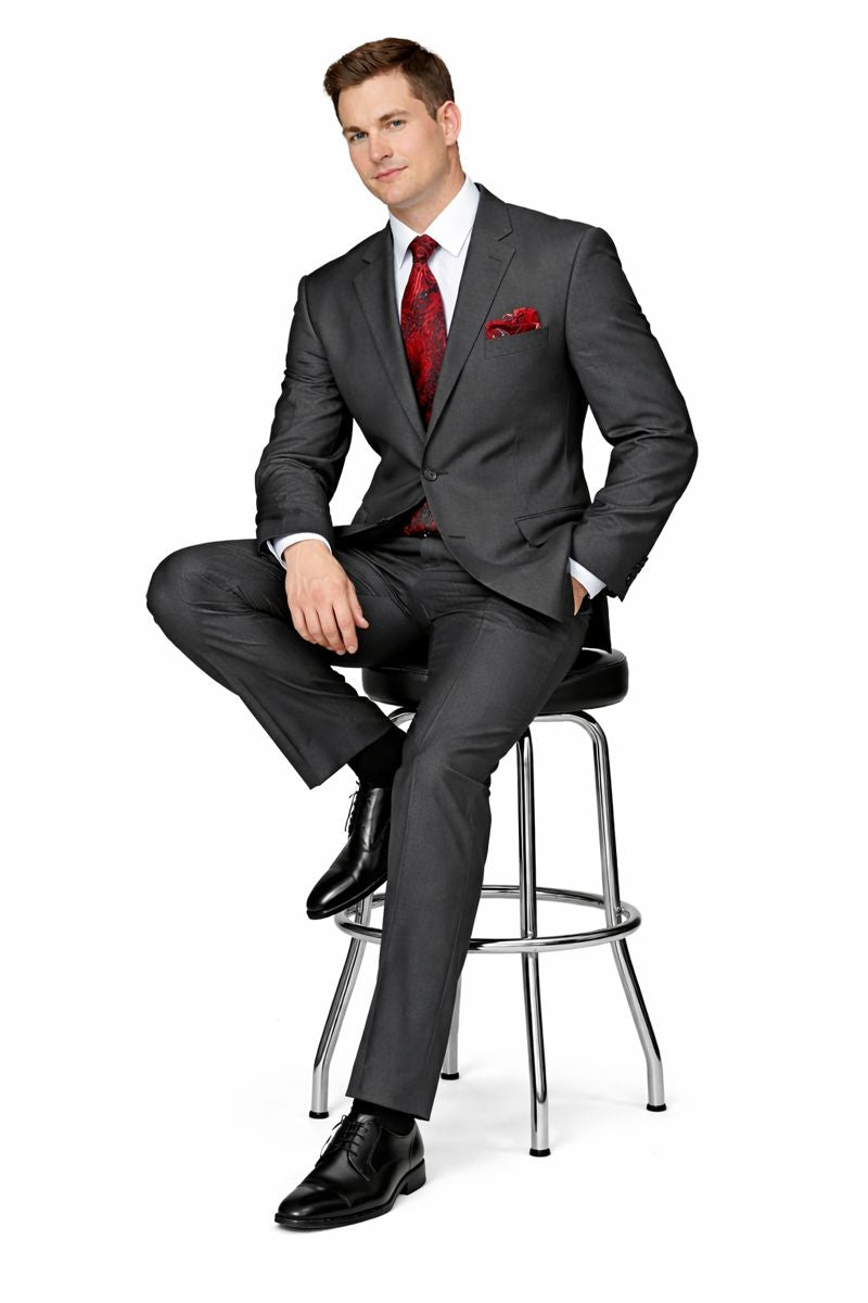 Big And Tall Men's Plus Size Men's Suits For Big Guys-New Designer Collection - 38 Short Jacket+32 Waist Adjustable 28to34)(Height: 5 4 to5 7 )(Neck  15-16.5)S-M)