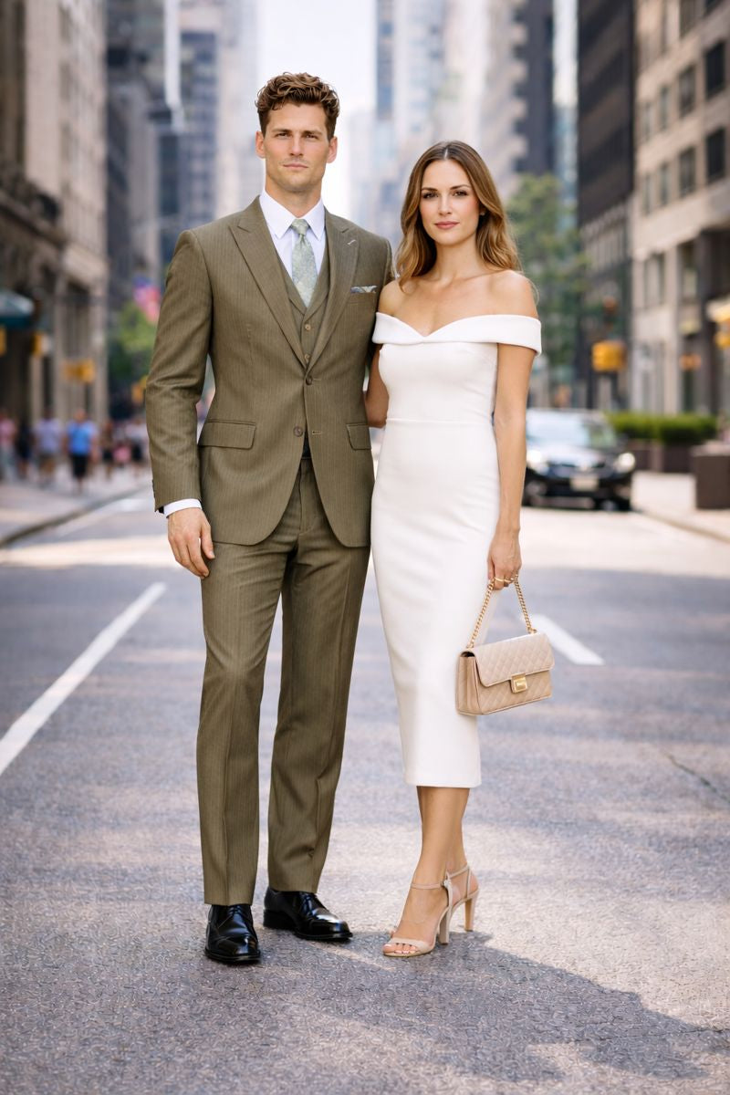 Big And Tall Men's Plus Size Men's Suits For Big Guys-New Designer Collection - 38 Short Jacket+32 Waist Adjustable 28to34)(Height: 5 4 to5 7 )(Neck  15-16.5)S-M)