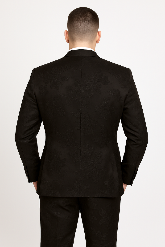 Big and Tall Mens Tuxedos Jacket - Big And Tall Formal Wear - Bowtie Included - For Big Guys-New Designer Collection