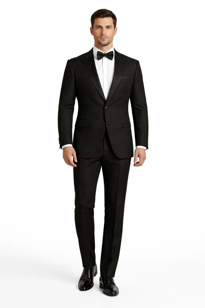 Big and Tall Mens Tuxedos Jacket - Big And Tall Formal Wear - Bowtie Included - For Big Guys-New Designer Collection