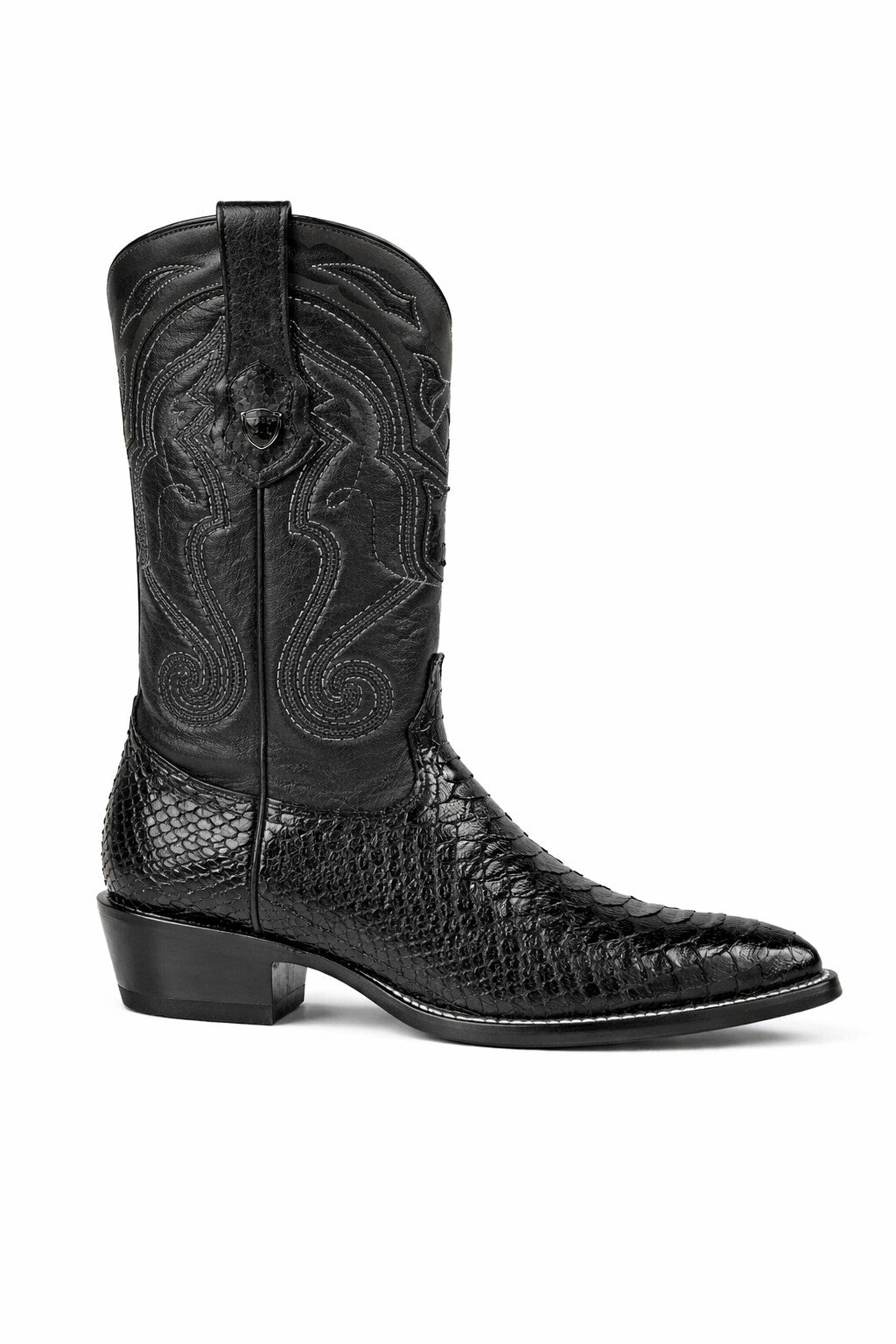 Men's Wild West Python Skin J Toe Boots 29957-New Designer Collection