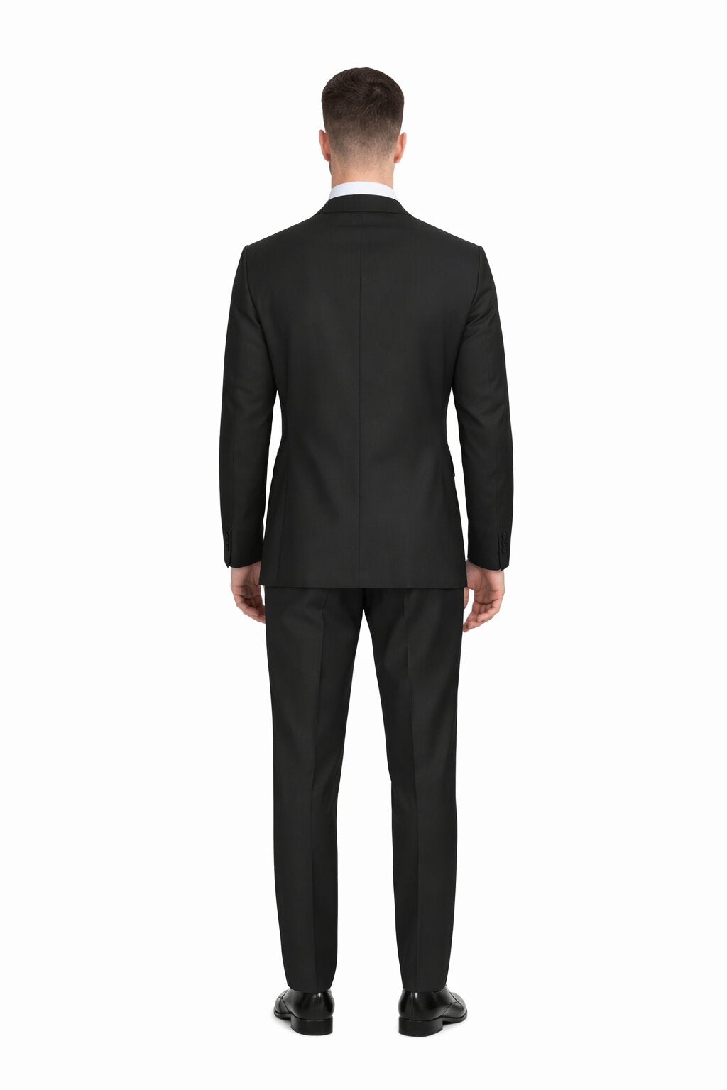 Slim Fit Tiglio Wool Suit – Modern Tailored Two-Piece Formal Suit - 34 Short or Extra Small