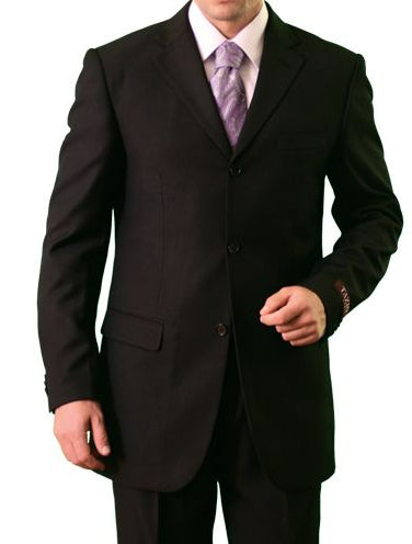 Vinci Men's Poplin Discount Suit 2-Piece 3 Button Jacket