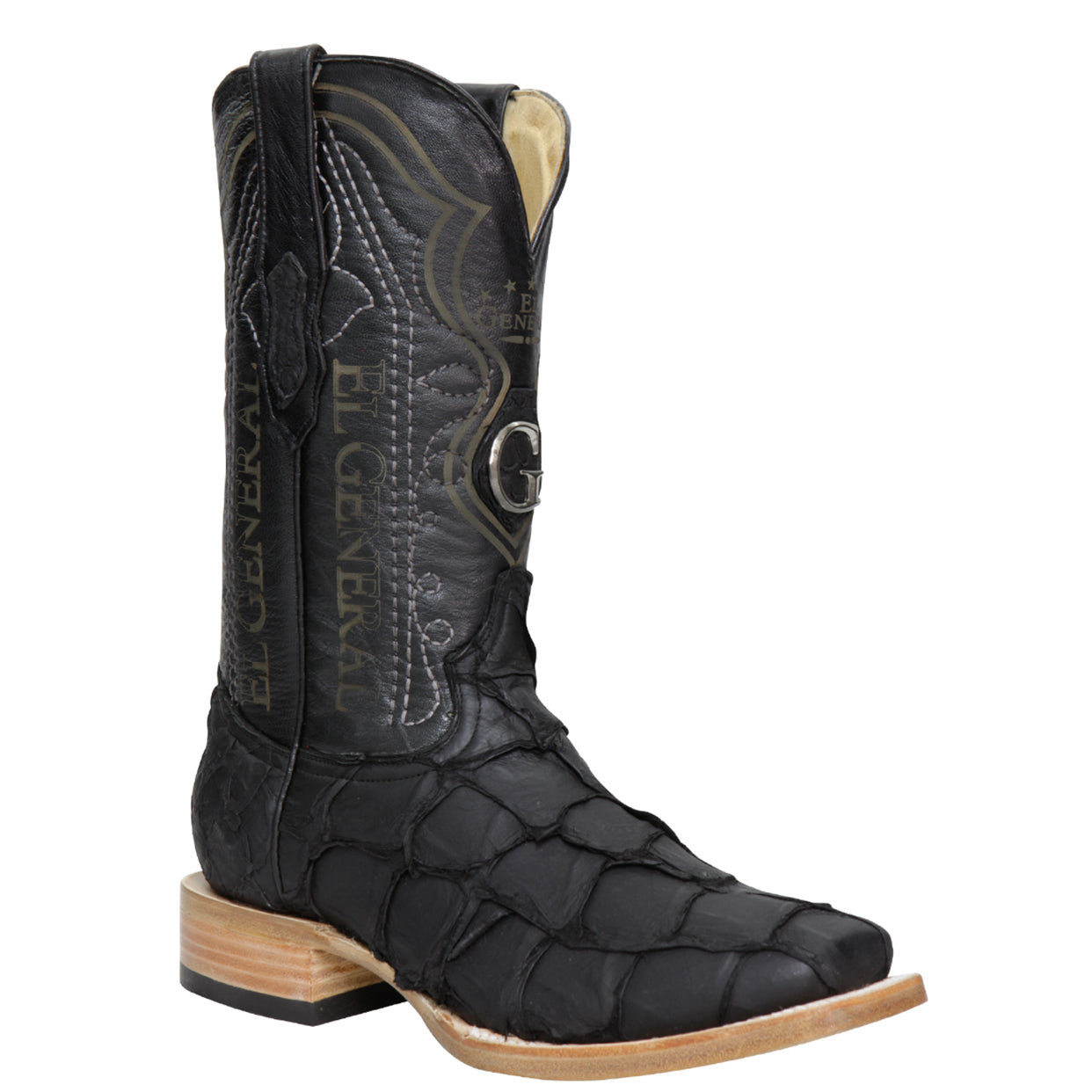 Monster Fish Black Pirarucu Boots - EE