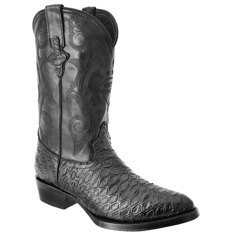 Mens White Diamond Boot Anteater Print Western Boots J-Toe - 6