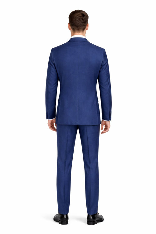 Slim Fit Tiglio Wool Suit Modern Tailored Two-Piece Formal Suit