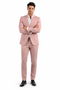 Blush Color Suit For Men - Mauve Suit - Wedding  Slim Fit Suit