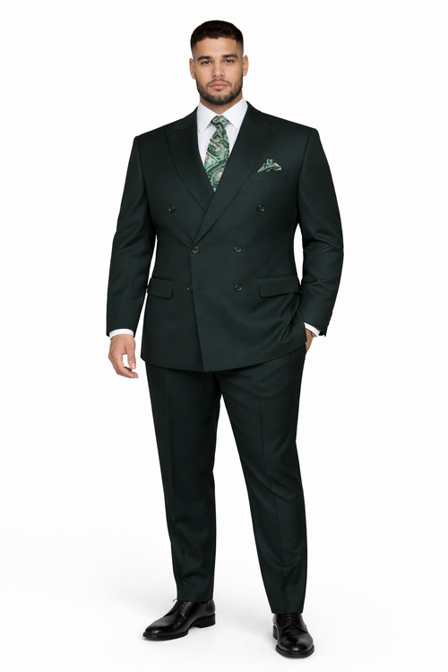 Bold Men's 2-Piece 100% Wool Fashion Suit Statement Color
