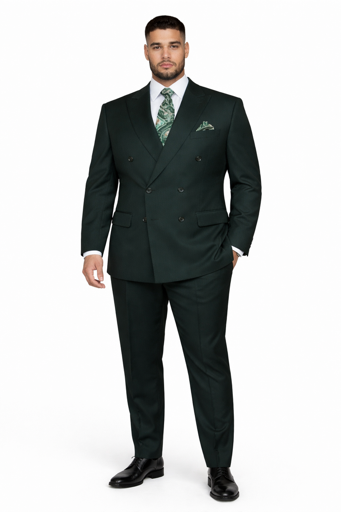 Bold Men's 2-Piece 100% Wool Fashion Suit Statement Color