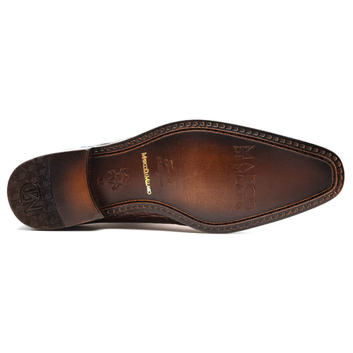 Marco_Di_Milano Bono Brown Luxury Leather Shoe