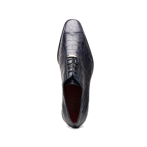 Marco Di Milano Bono Navy Leather Oxford