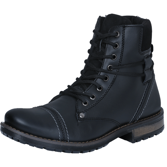 Botas de Cuero Estilo Combat para Hombre LAM - 6