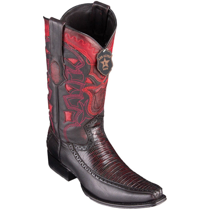 Botas de Armadillo Lizard con Venado Tejida Europea - 6