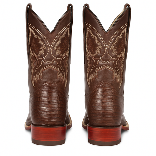 Botas Cuadrada de Armadillo Lizard Original-New Designer Collection